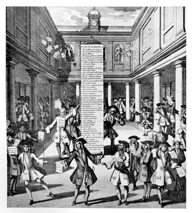 Bubblers Bubble or The Devil Take the Najlepiej Ukrytego, 1720 autorstwa Unbekannt