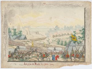 Zdobycie twierdzy Brailov 7 czerwca 1828 r. 1829 autorstwa Unbekannt