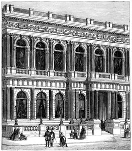 Klub Carlton, Londyn, 1891 autorstwa Unbekannt