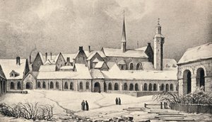 Opactwo kartuzów w Paryżu, 1915 autorstwa Unbekannt