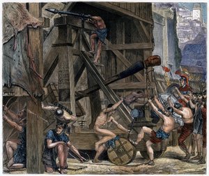 Katapulta, c1868 autorstwa Unbekannt