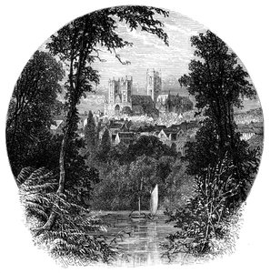 Katedra, Lincoln, Anglia autorstwa Unbekannt