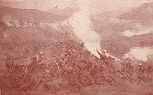 Szarża kawalerii pod kominiarką, 1854 1909 autorstwa Unbekannt