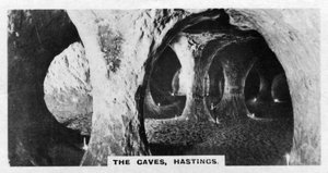 Jaskinie, Hastings, Sussex, c1920 autorstwa Unbekannt