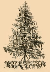 Dzieci tańczyły wesoło wokół drzewa, 1882. autorstwa Unbekannt