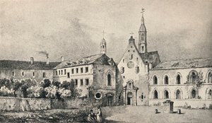 Kościół i Klasztor Małych Augustynów, 1915 autorstwa Unbekannt