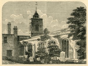 Kościół Allhallows, Barking, 1750, ok. 1872. autorstwa Unbekannt