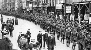Obywatelska Armia Terytorialna, Strand, Londyn, I wojna światowa, 1914 autorstwa Unbekannt