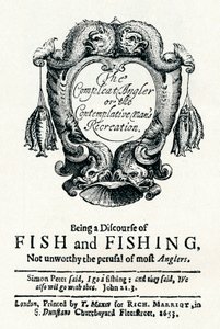 Compleat Angler lub Contemplative Mans Recreation, c1653 autorstwa Unbekannt
