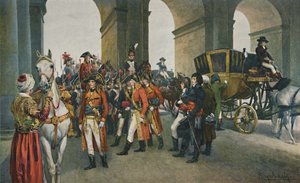 Konsulowie przejmują w posiadanie Tuileries, 10 sierpnia 1792, 1896. autorstwa Unbekannt