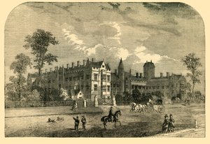 Szpital konsumpcyjny, Brompton, ok. 1876 r. autorstwa Unbekannt