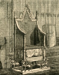 Krzesło koronacyjne, 1881. autorstwa Unbekannt