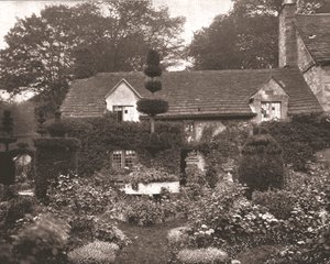 Domek w pobliżu Haddon Hall, Derbyshire, 1894. autorstwa Unbekannt