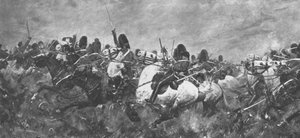 Wojna krymska, 1854-56: Zlot Szkockich Szarych... w Kominiarka, 1901. autorstwa Unbekannt