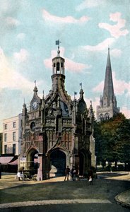 Krzyż i Katedra, Chichester, West Sussex, początek XX wieku autorstwa Unbekannt