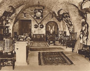 Krypta, zamek Glamis, ok. 1933 r. 1937 autorstwa Unbekannt