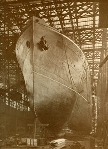 Cunard Aurania 14 000 ton na zapasach w Newcastle-On-Tyne, c1930. autorstwa Unbekannt