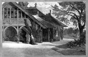Mleczarnia, Sandringham, Norfolk, 1887 autorstwa Unbekannt
