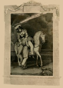 Śmierć generała Rossa w pobliżu Baltimore, 1814, 1816. autorstwa Unbekannt