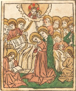 Śmierć Dziewicy, c. 1460. autorstwa Unbekannt