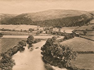 Dolina Dee, z Kopca Glendowers, 1902 autorstwa Unbekannt