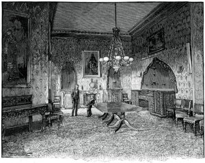 Jadalnia, Kilkenny House, Irlandia, ok. XIX w. autorstwa Unbekannt