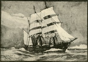 Odkrycie pod pełnymi żaglami, 1901. autorstwa Unbekannt
