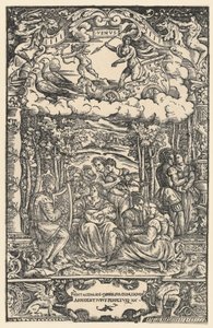 Dominium Wenus, z „Siedem planet”, 1533. autorstwa Unbekannt