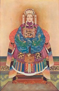 Cesarzowa Chin wdowa, 1908 autorstwa Unbekannt