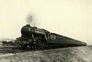 Latający w dół Szkot przechodzący obok Reston, ok. 1930. autorstwa Unbekannt