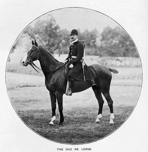 Książę De Lorge, c1901, 1903 autorstwa Unbekannt