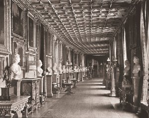 Korytarz Wschodni, Zamek Windsor, Berkshire, 1894. autorstwa Unbekannt