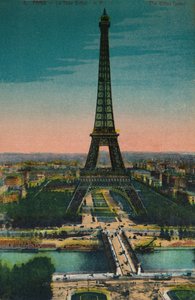 Wieża Eiffla, Paryż, ok. 1920 autorstwa Unbekannt