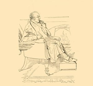 Starszy Disraeli, ok. 1840, 1881. autorstwa Unbekannt