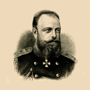 Cesarz Aleksander III, 1881. autorstwa Unbekannt