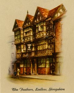 Pióra, Ludlow, Shropshire, 1936. autorstwa Unbekannt