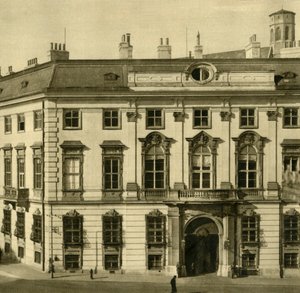 Kancelaria Federalna, Ballhausplatz, Wiedeń, Austria, c1935. autorstwa Unbekannt