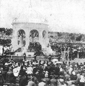 Federacja Australii, 1901... Podpisanie przysięgi przez Lorda Hopetouna w Sydney..., 1901. autorstwa Unbekannt