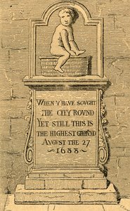 Figura w Panyer Alley, 1897. autorstwa Unbekannt