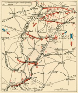Pierwsza faza Wielkiego Odwrotu... 1914, ok.1920. autorstwa Unbekannt