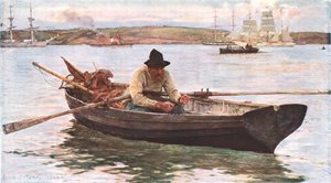 Rybak, ok. 1902. autorstwa Unbekannt