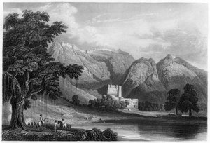 Twierdza Bowrie, Rajpootana, Indie, ok. 1860 r. autorstwa Unbekannt