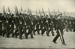 Tworzący się oficer armii francuskiej, 1919. autorstwa Unbekannt