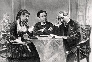 Francuska rodzina cesarska na wygnaniu, Chislehurst, Kent, 1871-1873 autorstwa Unbekannt