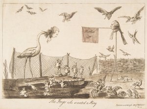 Żaby, które chciały króla, 14 lipca 1789 r. autorstwa Unbekannt