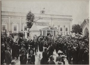 Pogrzeb Antoniego Czechowa na Cmentarzu Nowodziewiczy, 22 lipca 1904, 1904 autorstwa Unbekannt