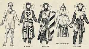 Galeria kostiumów brytyjskich: Jak Anglicy ubierali się w czas króla Johna, c1934 autorstwa Unbekannt