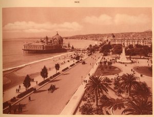 Ogrody i molo Palace, Nicea, 1930. autorstwa Unbekannt