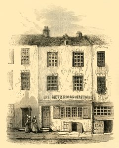 Dom duchów w Cock Lane, ok. 1872 r. autorstwa Unbekannt