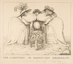 Pośrednik lub Barrow Man Embarrassd, 15 maja 1786. autorstwa Unbekannt